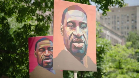 NYC BLM PROTEST Stock Footage 134847354