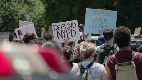 NYC BLM PROTEST Stock Footage 134847710