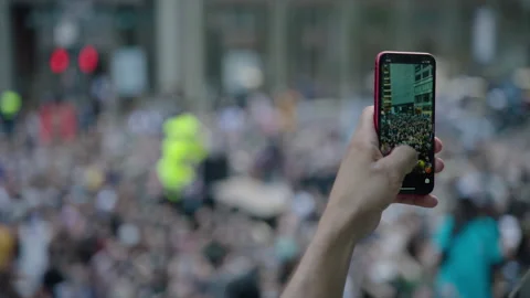 NYC BLM PROTEST Stock Footage 134847984