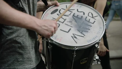 NYC BLM PROTEST Video stock 134848834