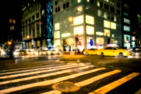 Nyc blur Stock Photos