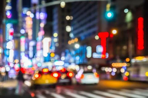 Nyc blur Stock Photos