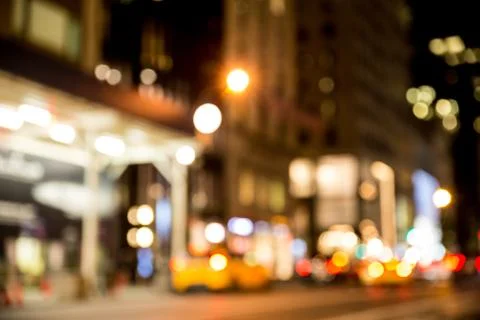 Nyc blur Stock Photos