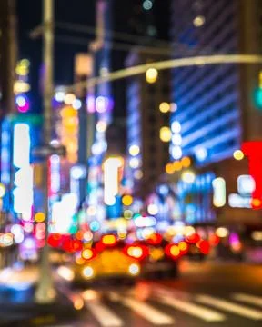 Nyc blur Stock Photos