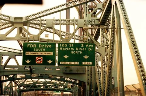 NYC Bridge Foto stock