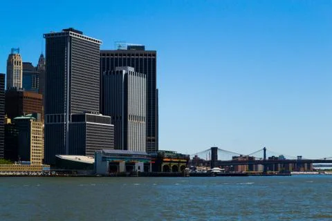 NYC bridges Stock Photos