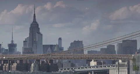 NYC - BROOKLYN BRIDGE 02 Stock Footage 140373153
