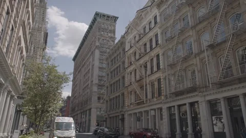 NYC Broome St 1 Stock Footage 276942244
