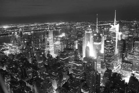 NYC B&amp;W Stock-Fotos