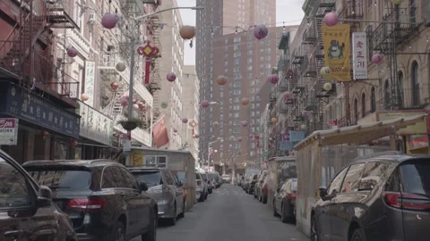 NYC Chinatown 9 Stock Footage 276942346