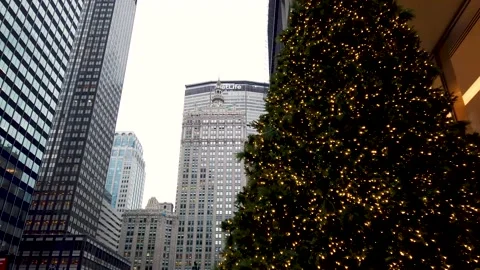 NYC Christmas 2020 Stock Footage