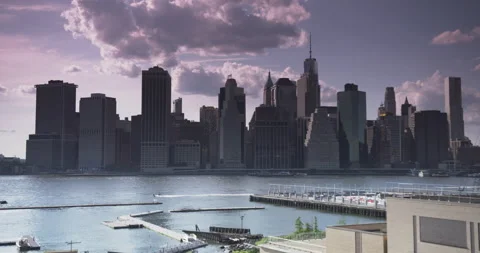 NYC - CITYSCAPE 03 Stock Footage 140376794