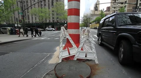 NYC CONSTRUCTION STREAM VENT-CU-TILT-UP Stock Footage 973718