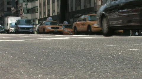 NYC Day Traffic Stock Footage 270454