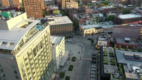 NYC Downtown Vídeos de archivo 130484565