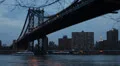 NYC Downtown Skyline, Manhattan Bridge, New York City, Empire State Building HD Footage