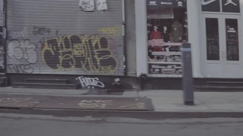 NYC Driving sidemotion Stock Footage 102358255