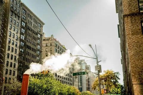 NYC E 79th Street 写真素材