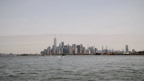 NYC from the east river Stock Footage 201619087