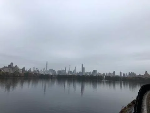NYC in the fall 库存照片
