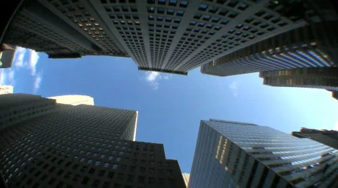 NYC Financial District Vídeo Stock 526897