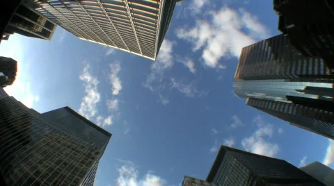 NYC Financial District Stock Footage
