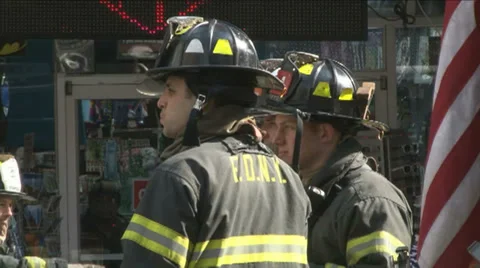 NYC Fire Dep (8 of 8) Stock Footage 35795333