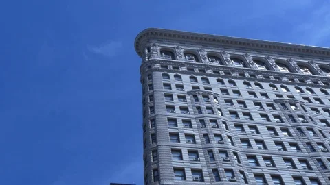 NYC Flat Iron and Clouds Stock Footage 84074558