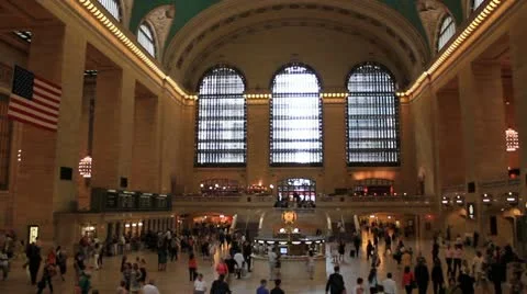 NYC Grand central terminal Video stock 10916660