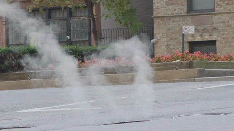 NYC Grates on Road Stock Footage 106062445