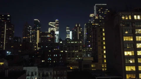 NYC Hell’s Kitchen Skyline 4K Timelapse Footage Stock-Footage 274996067