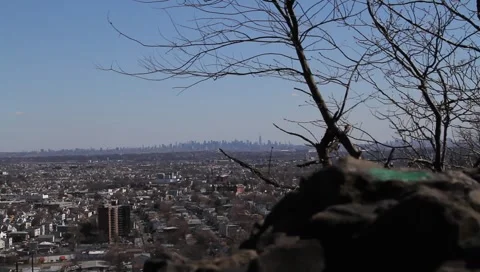 NYC Hiking Backdrop Stock Footage 2311885