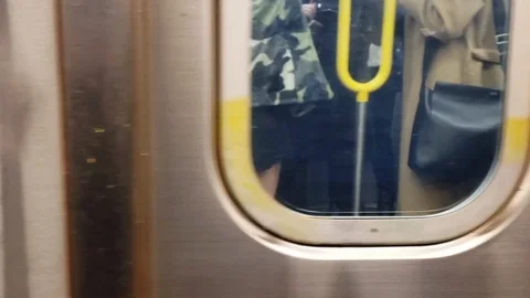 NYC M Train Stock Footage 98248193