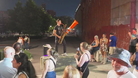 NYC MACY’S 4TH OF JULY FIREWORKS SHOW 2025 at Brooklyn in New York City Stock-Footage 312773370