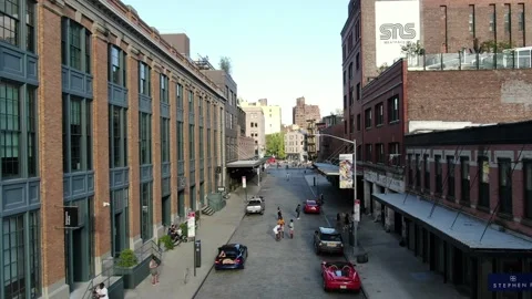 NYC Meatpacking District Stock Footage 131581328