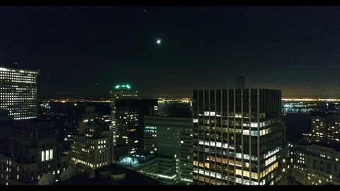 NYC-at-night-4 Stock Footage 128843260