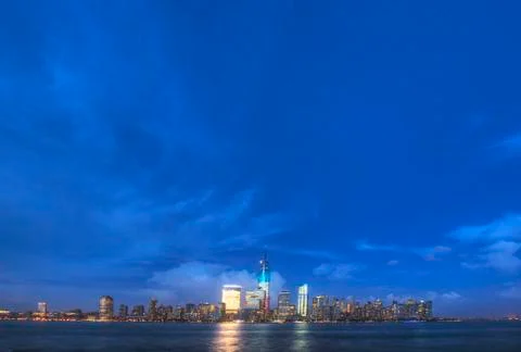 NYC at Night Stock Photos