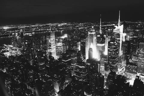 NYC Night Stock-Fotos