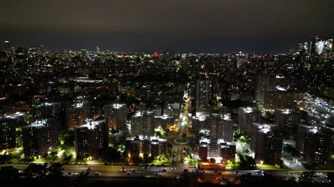 NYC nighttime skyline Stock Footage 218270164