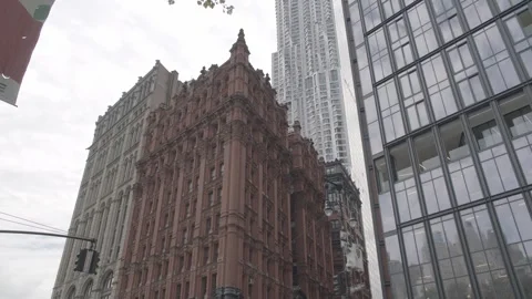 NYC Park Row 1 Stock Footage 276944426