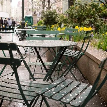 NYC Park in the spring Stock Photos