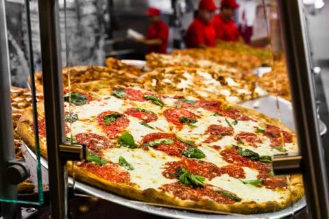 Nyc pizza Stock Photos