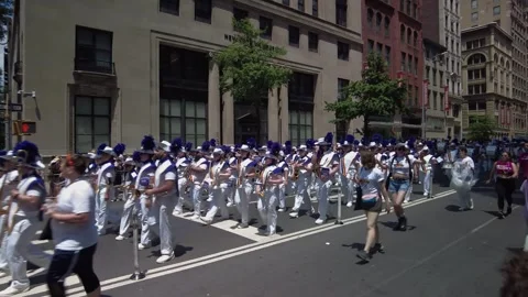 The NYC Pride March. Stock-Footage 245047279