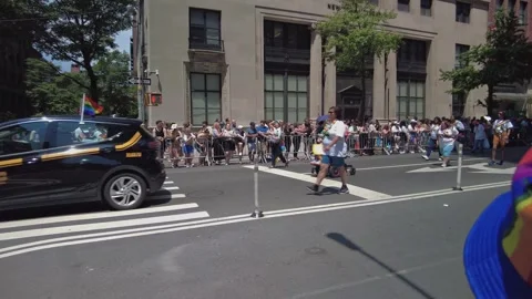 The NYC Pride March. Stock-Footage 245132466