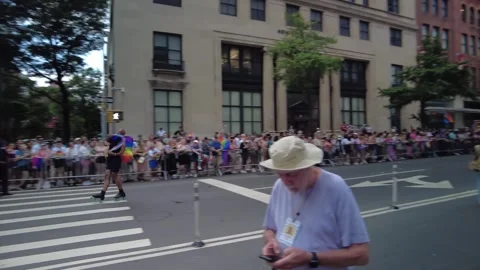 The NYC Pride March. Stock-Footage 245132528