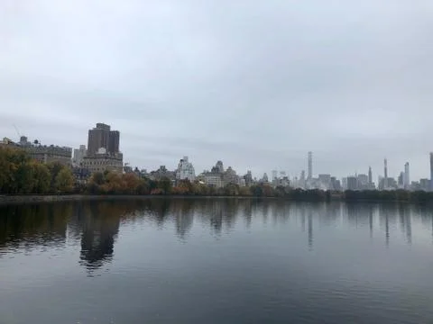 NYC reflected Stock Photos