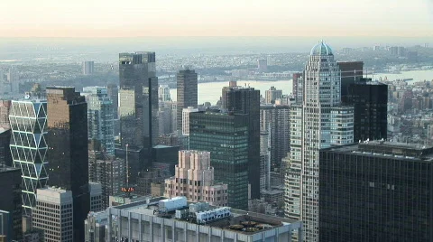 NYC skyline day 動画素材 85805
