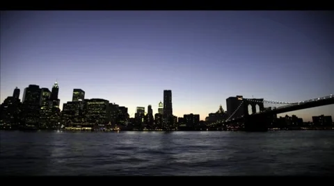 NYC SKYLINE Stock Footage 953156