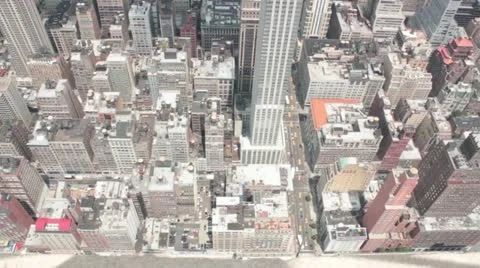 NYC Skyline Stock Footage