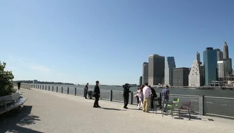 NYC Skyline Stock Footage 11399403
